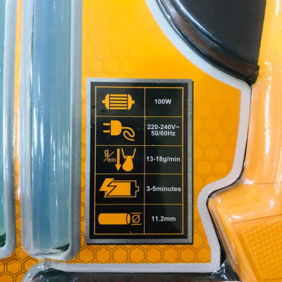 SÚNG BẮN KEO NẾN 100W 220V INGCO GG148 - HÀNG CHÍNH HÃNG