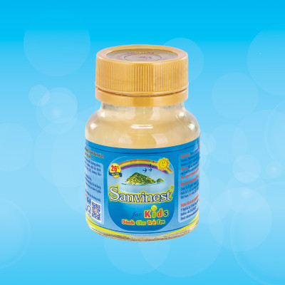 [Combo 20 lọ] Nước Yến sào Sanvinest Khánh Hòa dành cho trẻ em lọ 62ml - S211