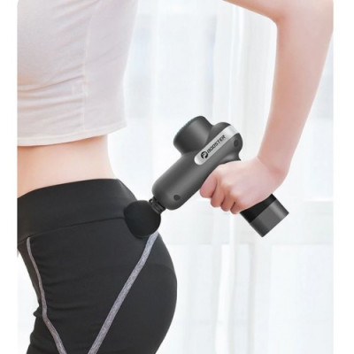 Súng massage cầm tay cao cấp Booster MINI LS - 6 đầu, lực đấm mạnh