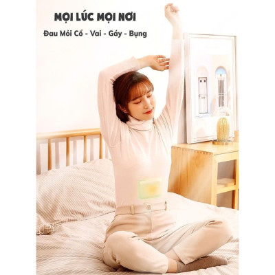 COMBO 3 Miếng Dán Đau Bụng Dán Chườm Ấm Bụng Giữ Nhiệt Cơ Thể 3 Vị Thảo Dược Thiên Nhiên Chườm Nóng Văn Phòng