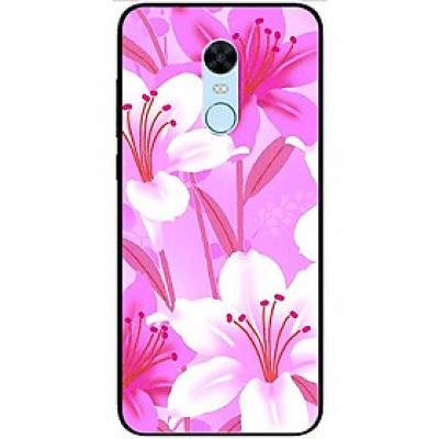 Ốp lưng dành cho Xiaomi Redmi Note 4 mẫu Hoa Ly Hồng