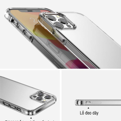 Ốp lưng cứng viền dẻo trong phong cách mới cho iPhone 12 / 13 / 14 / 12 Pro / 12 Pro Max / 13 Pro / 13 Pro Max / 13 Mini / 14 / 14 Pro / 14 Pro Max / 15 Plus/ 15 Pro/ 15 Pro Max / 16 /16 Plus/ 16 Pro / 16 Pro Max - Hàng chính hãng