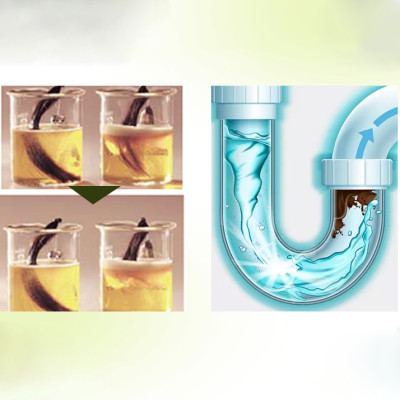 Chai nước thông tắc cống, đường ống, bồn cầu, bồn rửa bát Lion Nhật Bản 450g