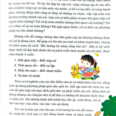 Bồi Dưỡng Kỹ Năng Sống Cho Trẻ - Hiểu An Toàn Biết Thoát Hiểm