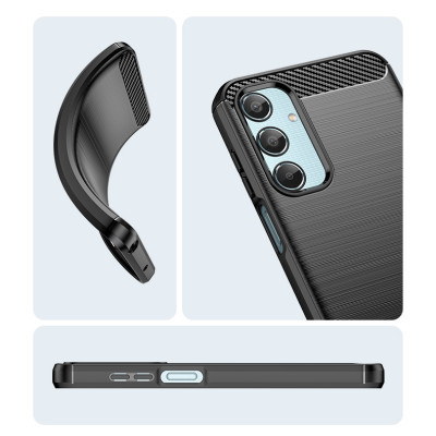 Ốp lưng chống sốc vân kim loại cho Samsung Galaxy M35 hiệu Likgus (chuẩn quân đội, chống va đập, chống vân tay) - hàng nhập khẩu