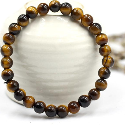 Vòng Tay Đá Mắt Hổ Vàng 8MM