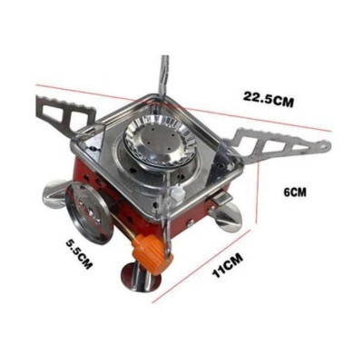 Bếp ga gấp gọn, Bếp Ga Mini Đi Du Lịch, Dã Ngoại Gấp Gọn Đa Năng Tiện Lợi Camping Picnic Cắm Trại