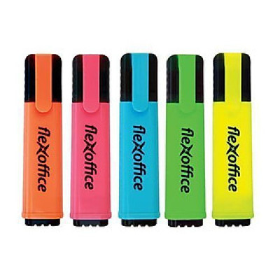 Bút Dạ Quang Flex Office HL02 Nhiều Màu