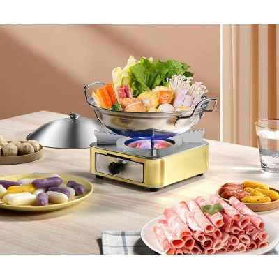 Bếp Cồn Mini Inox Chống Rỉ Chịu Nhiệt Sang Trọng Cho Nhà Hàng