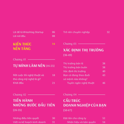 Hashtag No.6 Craft - Khởi Sự Kinh Doanh Sản Phẩm Thủ Công