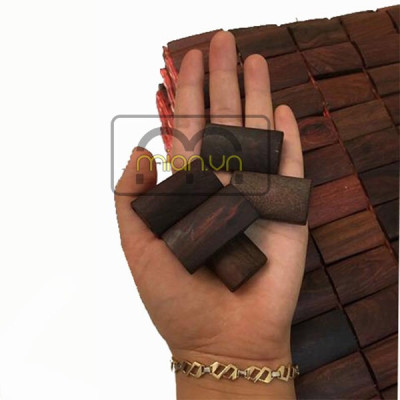 Chiếu Hạt Gỗ Trắc Miếng Cao Cấp - Kích Thước 1,8mx2m ( video , hình thật )