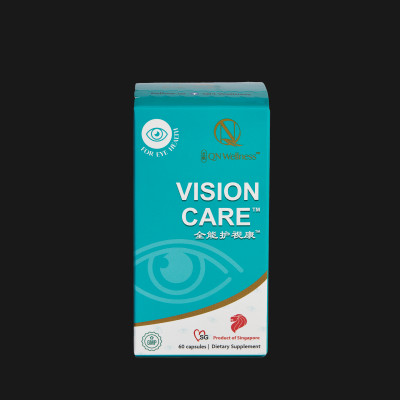 Viên Uống Bảo Vệ Mắt Vision Care QN Wellness Cải Thiện & Giảm Mệt Mỏi Thị Giác, Ngăn Ngừa Lão Hóa, Hỗ Trợ Tổng Hợp Lutein - Hộp 60 Viên 