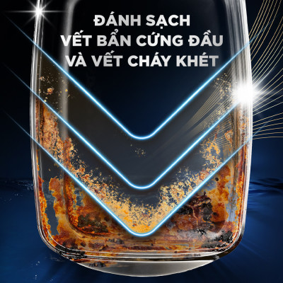 Combo Finish tiện lợi 4: Hộp 100 Viên Rửa Bát Essential + Nước Làm Bóng Finish 500ml + Dung dịch vệ sinh máy