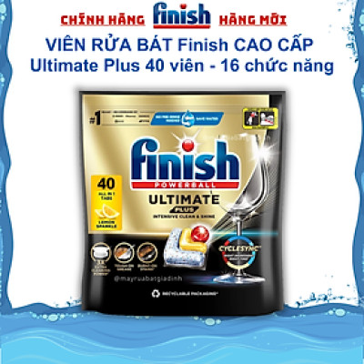 Viên rửa bát Finish Quantum Ultimate 50 Viên  - Hanoimart
