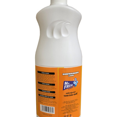 Nước rửa bát đậm đặc Mr.fresh hương quế 800ml