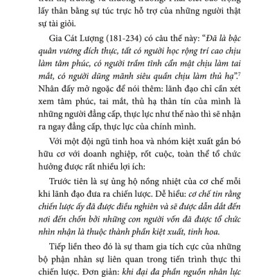 Chiến Lược - Cơ Chế - Con Người: Thế Kiềng 3C Của Tồn Vinh Doanh Nghiệp