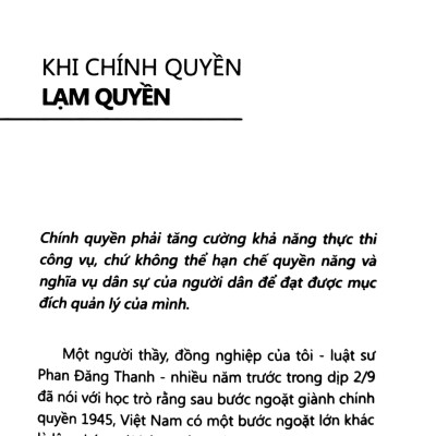 Đừng Chờ Ai Lên Tiếng Hộ Mình