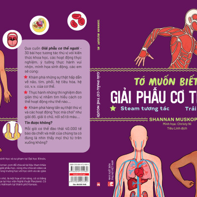 TỚ MUỐN BIẾT TUỐT: GIẢI PHẪU CƠ THỂ NGƯỜI