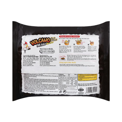 Mì Xào Vị Gà Phomai - Volcano - Koreno lốc 5 gói (590g)