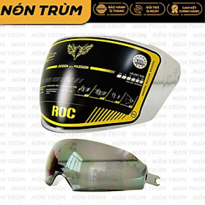 Kính thay thế mũ bảo hiểm M789 (dùng chung kính ROC 07) chất liệu nhựa cao cấp chống chịu lực cao
