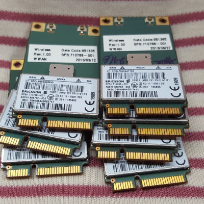 Card WWAN 3G Ericsson: F5321 - HP hs2350 dùng cho HP 8470p, 8470w,8570p,8570w,8770w - Hàng nhập khẩu