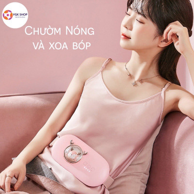 ￼Máy massage bụng kinh, Giảm đau nhanh, Làm ấm bụng, Lưng, Tử cung cho phụ nữ đến kì
