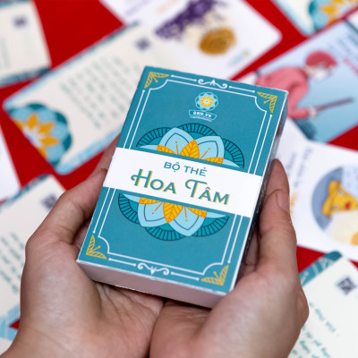 Sách - Bộ thẻ Hoa Tâm