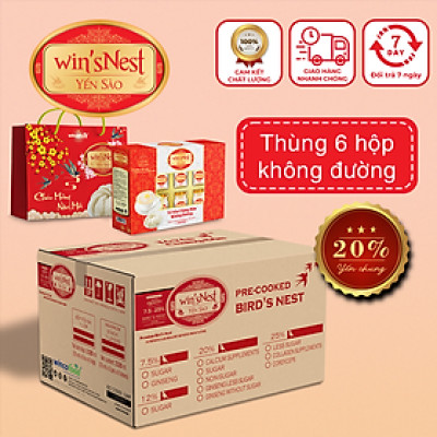 (Thùng 06 hộp) Yến Sào win