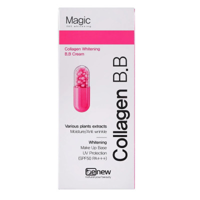 Kem nền trang điểm đa năng 3 in 1 BB ma thuật cao cấp Benew Magic Snow White Cream che phủ hoàn hảo SPF 50 PA+++ (50ml) - Hàng Chính Hãng 