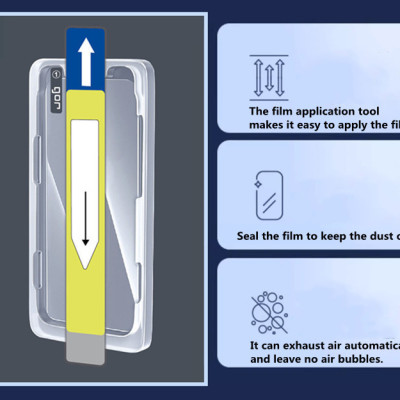 Kính Cường Lực Có Khung Dán Kính Mờ Chống Bám Vân Tay GOR cho Samsung Galaxy S25 Ultra - Hàng Chính Hãng