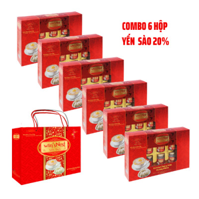 (Thùng 06 hộp )Yến Sào win