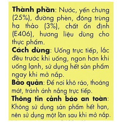 (2 hộp xuân) Yến Sào wins