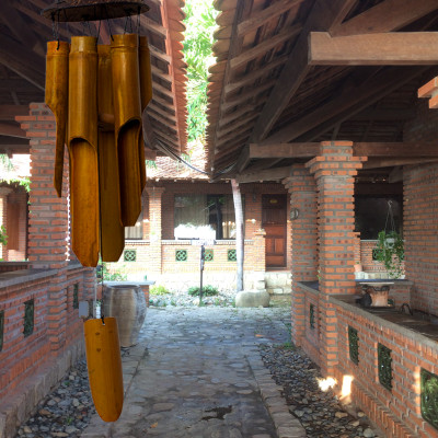 Chuông Gió Tre Gáo Dừa - Sản Phẩm Thủ Công Phong Thủy Bền Đẹp Âm Thanh Vang