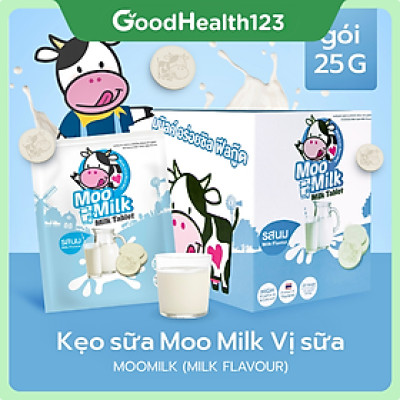 [Thùng 12 Hộp] Kẹo Sữa Bò Moo Milk – Bổ Dưỡng Từ Sữa New Zealand [Hàng Thái Lan]