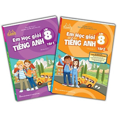 Sách - The Langmaster - Em Học Giỏi Tiếng Anh Lớp 8 - Combo 2 Tập - Minh Thắng