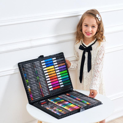 Hộp Bút Chì Màu 168 Món Kid