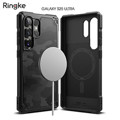 Ốp lưng cho Samsung Galaxy S25 Ultra RINGKE Rugged Gear Magnetic - Hàng Chính Hãng