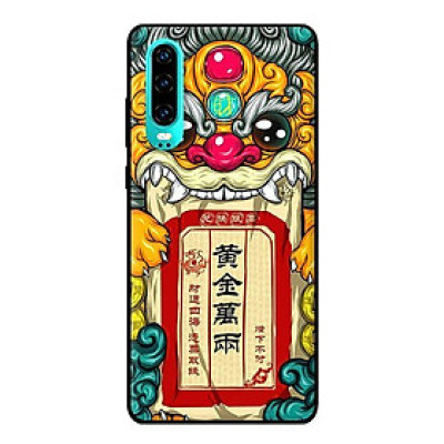 Ốp in cho Huawei P30 Lân Vàng - Hàng chính hãng