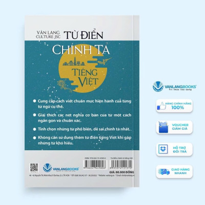 Sách - Từ Điển Chính Tả Tiếng Việt - VanLangBooks