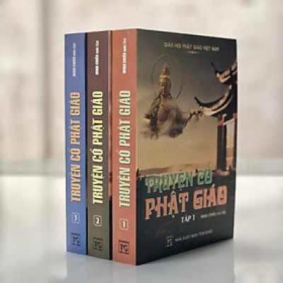 Bộ 3 Quyển: Truyện Cổ Phật Giáo (Bìa mềm)