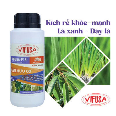 VIFUSA-P15 Ultra - Phân bón lân hữu cơ chai 500ml