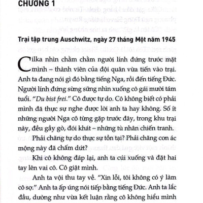 Sách - Hành Trình Của Cilka - Phần Tiếp Theo Của Thợ Xăm Ở Auschwitz