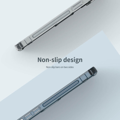 Ốp lưng silicon dẻo trong suốt cho Samsung Galaxy S22 hiệu Nillkin Nature Pro mỏng 0.6mm - hàng nhập khẩu
