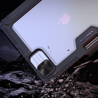 Bao da cho iPad Pro 11 inch M4 / iPad Pro 13 inch M4 2024 Nillkin Bumper Leather Case Pro (Có khe cắm bút Apple Pencil) - Hàng chính hãng