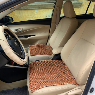 Đệm Lót Ghế Xe Ô Tô Hạt Gỗ Hương ( hình thật )