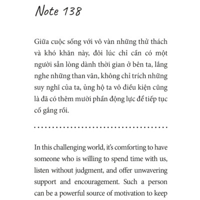 A Hug For Not Giving Up - Gửi Cậu Một Cái Ôm Vì Đã Không Bỏ Cuộc (Song Ngữ Anh-Việt) - TIME