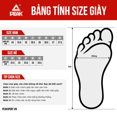Giày chạy bộ Nữ PEAK Taichi 3.0 Water-Shield màu Đen Trắng EW14628H