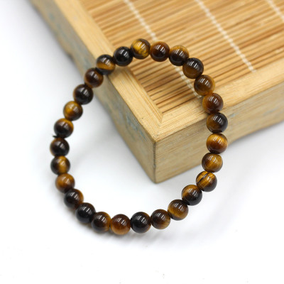 Vòng Tay Đá Mắt Hổ Vàng 8MM