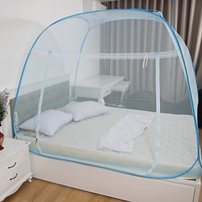 Mùng Chụp Màn Chụp Tự Bung MỘC MIÊN 1m6 x 2m - Đỉnh Rộng 