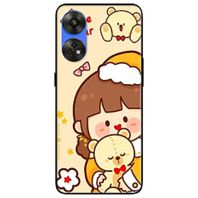 Ốp lưng dành cho Oppo Reno 8T 4G - Reno 8T 5G - Reno 10 5G - Reno 10 Pro 5G - Gấu Cute - Hàng Chính Hãng